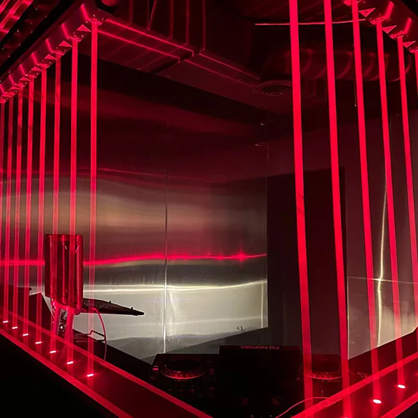 Лазерный прожектор с прямой линией RGB 4Вт